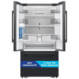 Samsung RF70H30KEEAA French Door Refrigerator, 36 inch Width, 29.5 cu. ft. Capacity, Water Dispenser (Interior), Ice Dispenser (Freezer Located), ENERGY STAR Certified, Matt Black Stainless colour