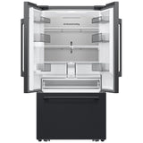 Samsung RF70H30KEEAA French Door Refrigerator, 36 inch Width, 29.5 cu. ft. Capacity, Water Dispenser (Interior), Ice Dispenser (Freezer Located), ENERGY STAR Certified, Matt Black Stainless colour