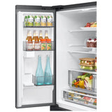 Samsung RF70H30KEEAA French Door Refrigerator, 36 inch Width, 29.5 cu. ft. Capacity, Water Dispenser (Interior), Ice Dispenser (Freezer Located), ENERGY STAR Certified, Matt Black Stainless colour