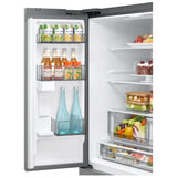 Samsung RF70H30KERAA French Door Refrigerator, 36 inch Width, 29.5 cu. ft. Capacity, Water Dispenser (Interior), Ice Dispenser (Freezer Located), ENERGY STAR Certified, Stainless Steel colour