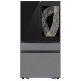 Samsung Bespoke RF90F23AECRAC French Door Refrigerator, 36 inch Width, 22.5 cu. ft. Capacity, Counter Depth, Water Dispenser (Interior), Ice Dispenser (Freezer Located), ENERGY STAR Certified, Stainless Steel colour, AI Family Hub™+, AI Vision Inside™