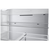 Samsung Bespoke RF90F23AECRAC French Door Refrigerator, 36 inch Width, 22.5 cu. ft. Capacity, Counter Depth, Water Dispenser (Interior), Ice Dispenser (Freezer Located), ENERGY STAR Certified, Stainless Steel colour, AI Family Hub™+, AI Vision Inside™