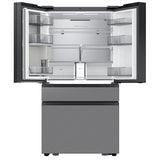 Samsung Bespoke RF90F23AECRAC French Door Refrigerator, 36 inch Width, 22.5 cu. ft. Capacity, Counter Depth, Water Dispenser (Interior), Ice Dispenser (Freezer Located), ENERGY STAR Certified, Stainless Steel colour, AI Family Hub™+, AI Vision Inside™
