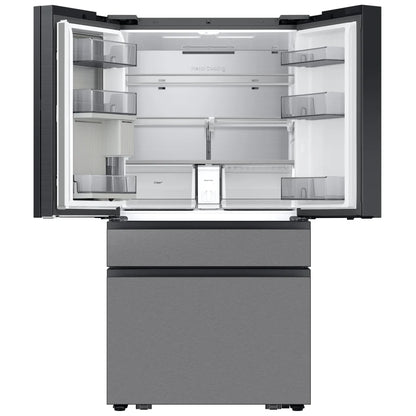 Samsung Bespoke RF90F23BECRAA Counter Depth French Door Refrigerator, 36 inch Width, ENERGY STAR Certified, 23 cu. ft. Capacity, Counter Depth, Custom Panel Ready, Water Dispenser (Interior), Ice Dispenser (Freezer Located