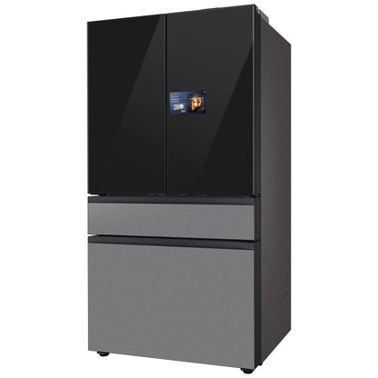 Samsung Bespoke RF90F23BECRAA Counter Depth French Door Refrigerator, 36 inch Width, ENERGY STAR Certified, 23 cu. ft. Capacity, Counter Depth, Custom Panel Ready, Water Dispenser (Interior), Ice Dispenser (Freezer Located