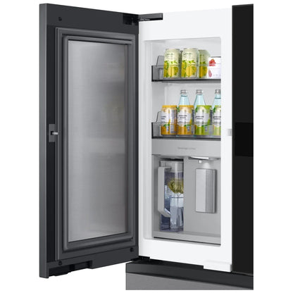 Samsung Bespoke RF90F23BECRAA Counter Depth French Door Refrigerator, 36 inch Width, ENERGY STAR Certified, 23 cu. ft. Capacity, Counter Depth, Custom Panel Ready, Water Dispenser (Interior), Ice Dispenser (Freezer Located
