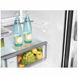 Samsung RF90F29AECRAC French Door Refrigerator, 36 inch Width, 28.6 cu. ft. Capacity, Water Dispenser (Interior), Ice Dispenser (Freezer Located), ENERGY STAR Certified, Stainless Steel colour, AI Family Hub™+, AI Vision Inside™, FlexZone™