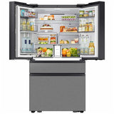 Samsung RF90F29AECRAC French Door Refrigerator, 36 inch Width, 28.6 cu. ft. Capacity, Water Dispenser (Interior), Ice Dispenser (Freezer Located), ENERGY STAR Certified, Stainless Steel colour, AI Family Hub™+, AI Vision Inside™, FlexZone™