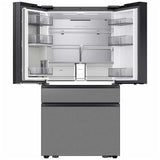 Samsung RF90F29AECRAC French Door Refrigerator, 36 inch Width, 28.6 cu. ft. Capacity, Water Dispenser (Interior), Ice Dispenser (Freezer Located), ENERGY STAR Certified, Stainless Steel colour, AI Family Hub™+, AI Vision Inside™, FlexZone™