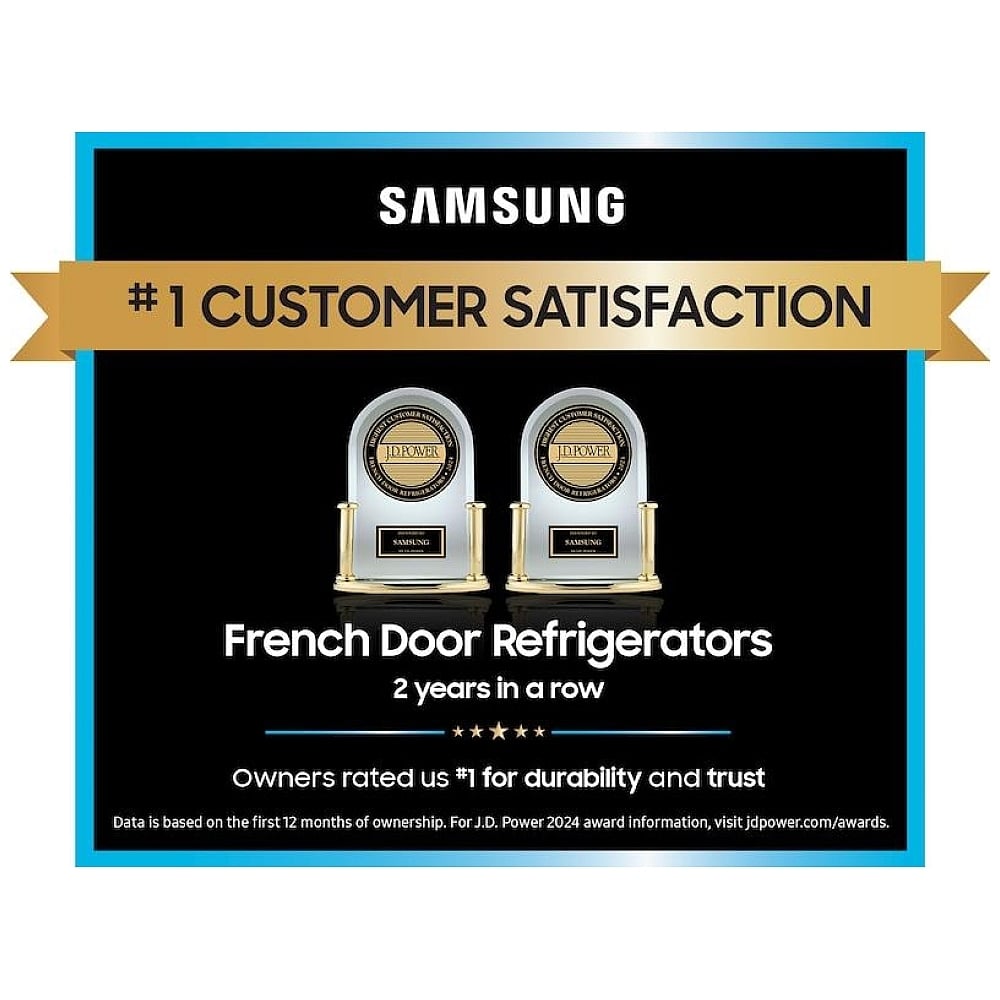 Samsung Bespoke RF90F29BECRAA French Door Refrigerator