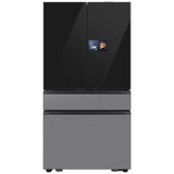 Samsung Bespoke RF90F29BECRAA French Door Refrigerator, 36 inch Width, 29 cu. ft. Capacity, Custom Panel Ready, Water Dispenser (Interior), Ice Dispenser (Freezer Located), ENERGY STAR Certified, Stainless steel colour