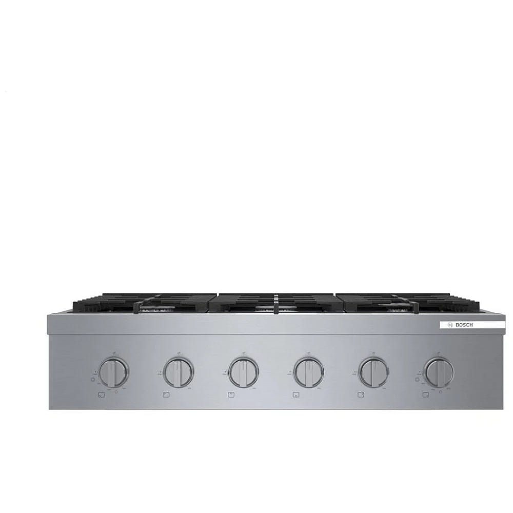 36" Gas Rangetop, 6 Burner, Stainless Steel, RGM8658UC
