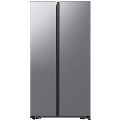 Samsung Bespoke RS20DG4000M9AA Side by Side Counter Depth Refrigerator, 36 inch Width, ENERGY STAR Certified, Counter Depth, 20.5 cu. ft. Capacity, Silver colour