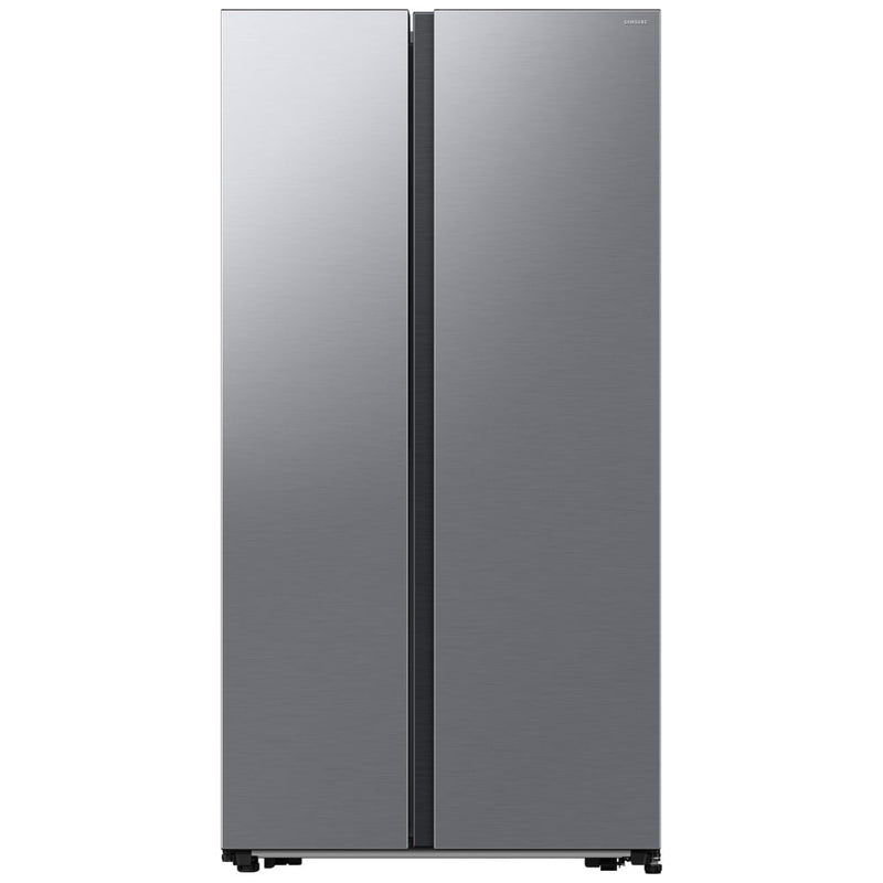Samsung Bespoke RS20DG4000M9AA Side by Side Counter Depth Refrigerator, 36 inch Width, Counter Depth, ENERGY STAR Certified, 20.5 cu. ft. Capacity, Silver colour