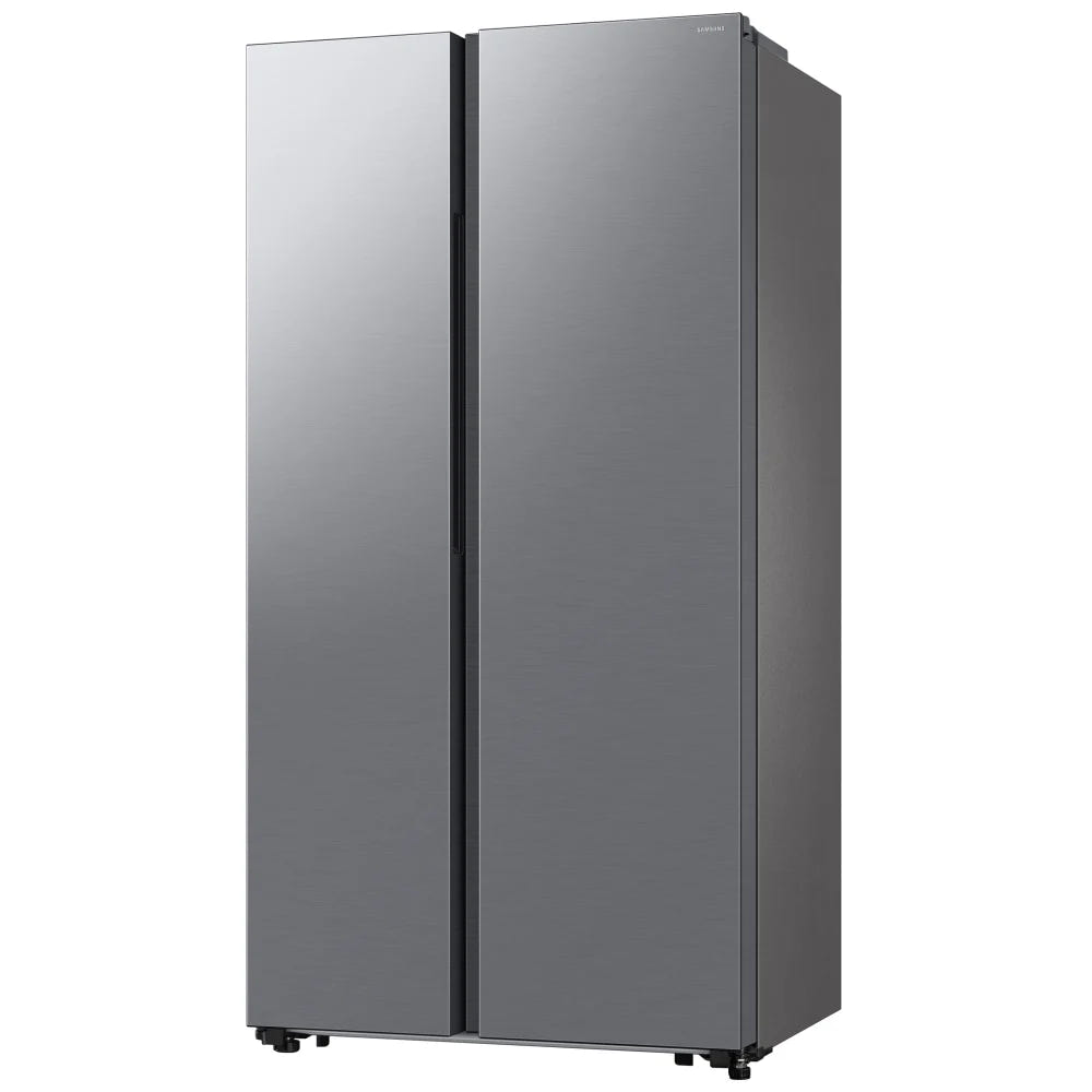 Samsung Bespoke RS20DG4000M9AA Side by Side Counter Depth Refrigerator, 36 inch Width, ENERGY STAR Certified, Counter Depth, 20.5 cu. ft. Capacity, Silver colour