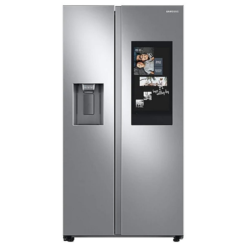 Samsung RS22T5561SR - RS22T5561SR/AC Side by Side Counter Depth Refrigerator, 36 inch Width, ENERGY STAR Certified, Counter Depth, Ice Dispenser (Freezer Located), Water Dispenser (Exterior), 21.5 cu. ft. Capacity,
