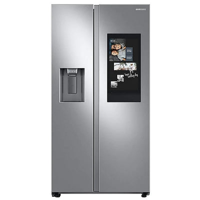 Samsung RS22T5561SR - RS22T5561SR/AC Side by Side Counter Depth Refrigerator, 36 inch Width, ENERGY STAR Certified, Counter Depth, Ice Dispenser (Freezer Located), Water Dispenser (Exterior), 21.5 cu. ft. Capacity,