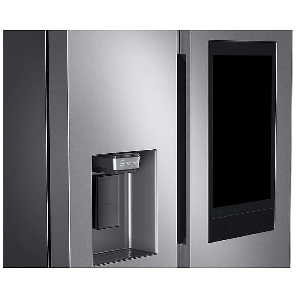 Samsung RS22T5561SR - RS22T5561SR/AC Side by Side Counter Depth Refrigerator, 36 inch Width, ENERGY STAR Certified, Counter Depth, Ice Dispenser (Freezer Located), Water Dispenser (Exterior), 21.5 cu. ft. Capacity,