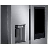 Samsung RS22T5561SR - RS22T5561SR/AC Side by Side Counter Depth Refrigerator, 36 inch Width, Counter Depth, Ice Dispenser (Freezer Located), Water Dispenser (Exterior), ENERGY STAR Certified, 21.5 cu. ft. Capacity, Stainless Steel colour
