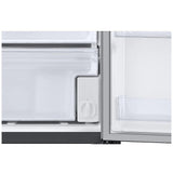 Samsung RS22T5561SR - RS22T5561SR/AC Side by Side Counter Depth Refrigerator, 36 inch Width, Counter Depth, Ice Dispenser (Freezer Located), Water Dispenser (Exterior), ENERGY STAR Certified, 21.5 cu. ft. Capacity, Stainless Steel colour