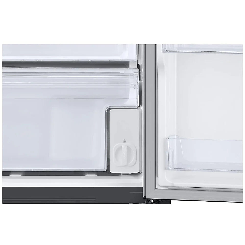 Samsung RS22T5561SR - RS22T5561SR/AC Side by Side Counter Depth Refrigerator, 36 inch Width, ENERGY STAR Certified, Counter Depth, Ice Dispenser (Freezer Located), Water Dispenser (Exterior), 21.5 cu. ft. Capacity,
