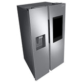 Samsung RS22T5561SR - RS22T5561SR/AC Side by Side Counter Depth Refrigerator, 36 inch Width, Counter Depth, Ice Dispenser (Freezer Located), Water Dispenser (Exterior), ENERGY STAR Certified, 21.5 cu. ft. Capacity, Stainless Steel colour