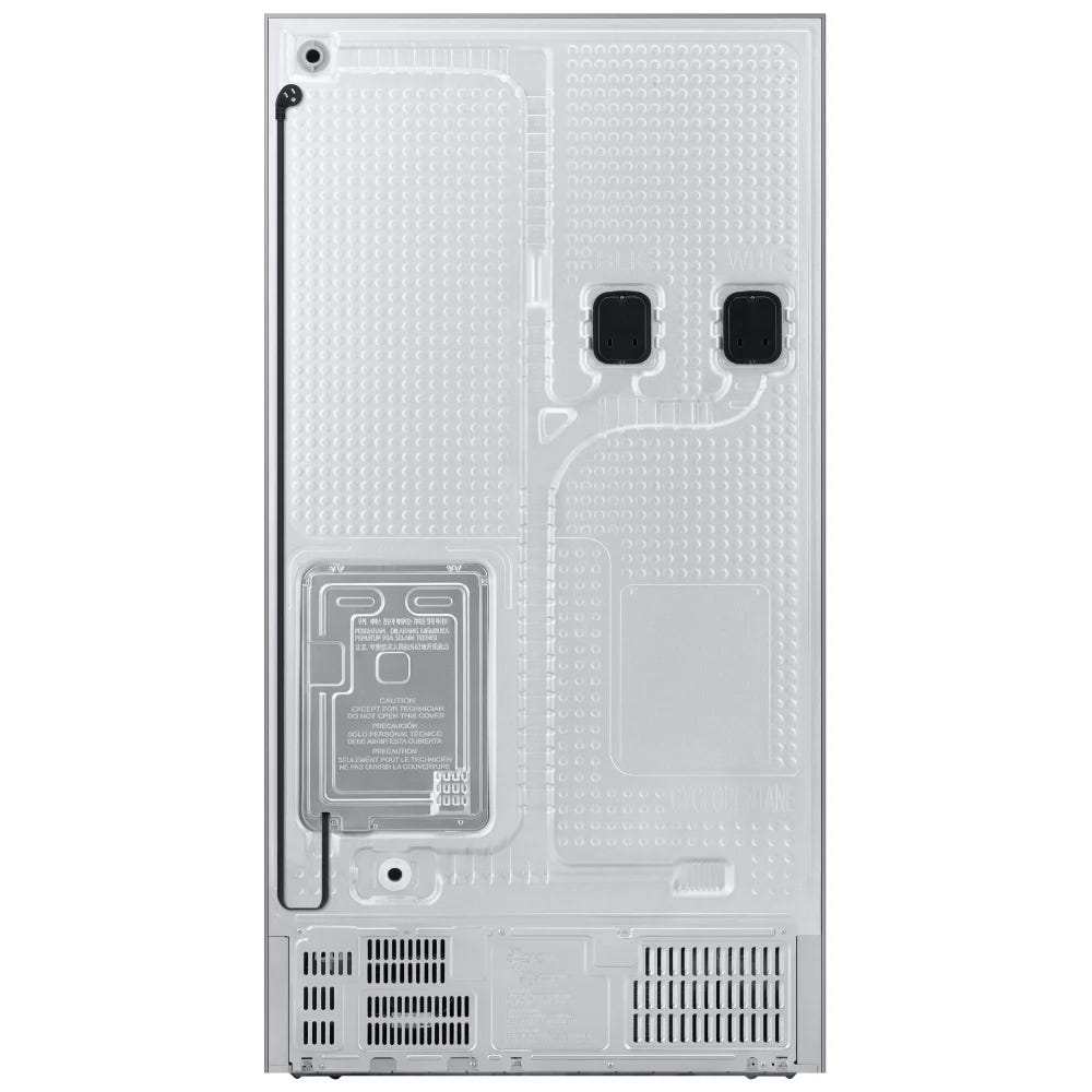 Samsung Bespoke RS23CB760012AA Side by Side Refrigerator, 36 inch Width, ENERGY STAR Certified, Counter Depth, Ice Dispenser (Freezer Located), Water Dispenser (Interior), 22.6 cu. ft. Capacity