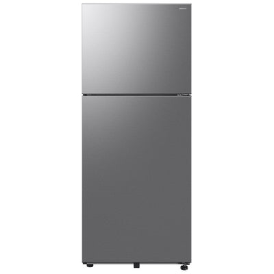 Samsung RT18DG6500SRAC Top Freezer Refrigerator, 28 inch Width, 17.5 cu. ft. Capacity, Optional Ice Maker (Special Order), ENERGY STAR Certified, Stainless Steel colour