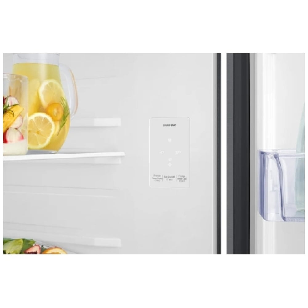 Samsung RT18DG6500SRAC Top Freezer Refrigerator, 30 inch Width, ENERGY STAR Certified, 17.5 cu. ft. Capacity, Optional Ice Maker (Special Order), Stainless Steel colour
