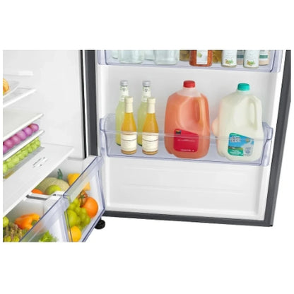 Samsung RT18DG6500SRAC Top Freezer Refrigerator, 30 inch Width, ENERGY STAR Certified, 17.5 cu. ft. Capacity, Optional Ice Maker (Special Order), Stainless Steel colour