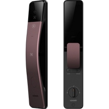 S6 Max - Vein & Face Recognition & Video Doorbell Smart Lock - Purple Colour