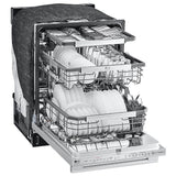LG Studio SDWB24S3 Dishwasher, 24 inch Exterior Width, 40 dB Decibel Level, Fully Integrated, Stainless Interior, 10 Wash Cycles, 15 Capacity (Place Settings), 3 Loading Racks, Wifi Enabled, Stainless Steel colour