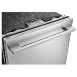 LG Studio SDWB24S3 Dishwasher, 24 inch Exterior Width, 40 dB Decibel Level, Fully Integrated, Stainless Interior, 10 Wash Cycles, 15 Capacity (Place Settings), 3 Loading Racks, Wifi Enabled, Stainless Steel colour