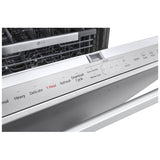 LG Studio SDWB24S3 Dishwasher, 24 inch Exterior Width, 40 dB Decibel Level, Fully Integrated, Stainless Interior, 10 Wash Cycles, 15 Capacity (Place Settings), 3 Loading Racks, Wifi Enabled, Stainless Steel colour