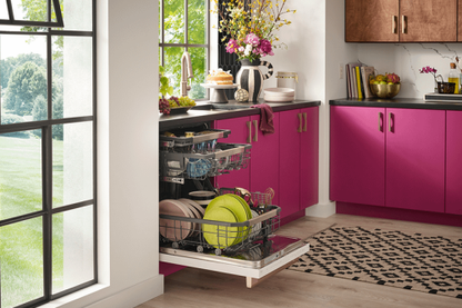 LG Studio SDWB24W3 Dishwasher, 24 inch Exterior Width, 40 dB Decibel Level, Stainless Steel (Interior), Wifi Enabled, Essence White colour