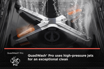 LG Studio SDWB24W3 Dishwasher, 24 inch Exterior Width, 40 dB Decibel Level, Stainless Steel (Interior), Wifi Enabled, Essence White colour