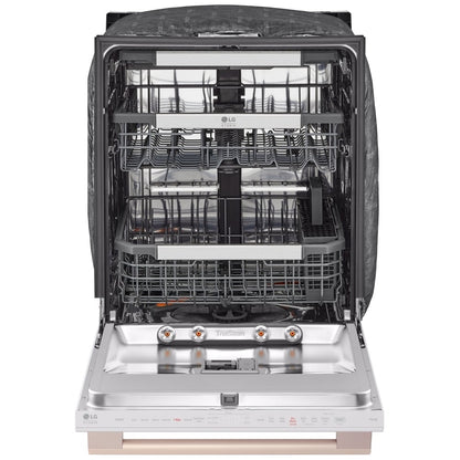 LG Studio SDWB24W3 Dishwasher, 24 inch Exterior Width, 40 dB Decibel Level, Stainless Steel (Interior), Wifi Enabled, Essence White colour