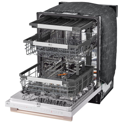 LG Studio SDWB24W3 Dishwasher, 24 inch Exterior Width, 40 dB Decibel Level, Stainless Steel (Interior), Wifi Enabled, Essence White colour