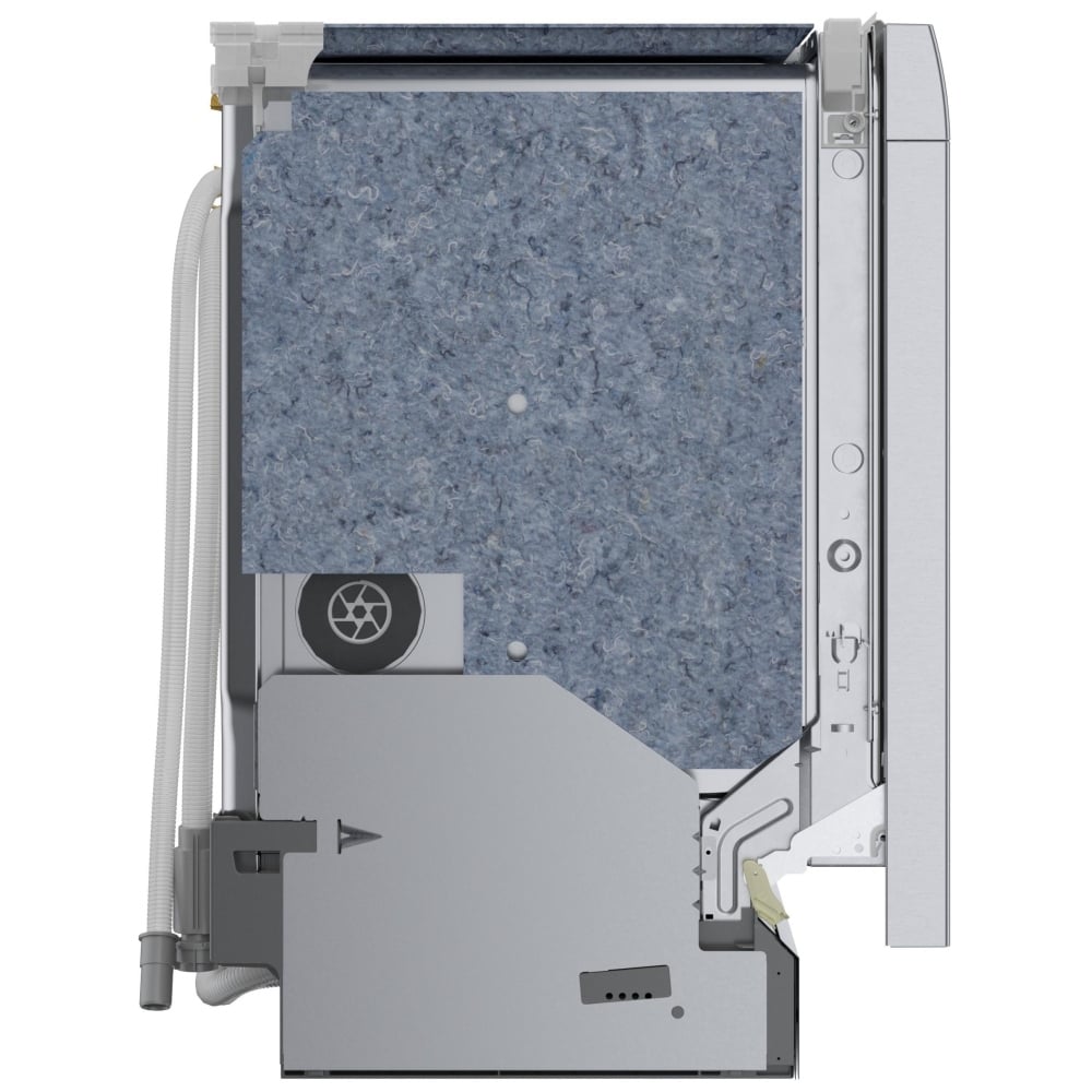 Bosch 300 Series Dishwasher, 24" Brushed Steel Anti-Fingerprint SGE53C55UC