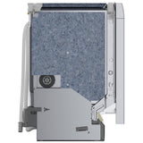 Bosch 300 Series SGE53C55UC Dishwasher, 24 inch Exterior Width, 46 dB Decibel Level, Full Console, Stainless Interior, 5 Wash Cycles, 13 Capacity (Place Settings), 2 Loading Racks, Wifi Enabled, Stainless Steel colour