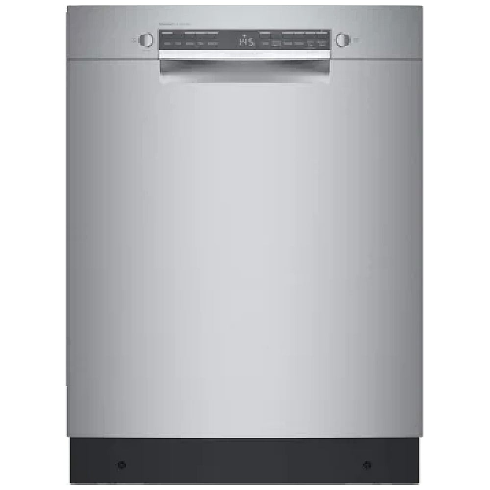 Bosch 300 Series Dishwasher, 24" Brushed Steel Anti-Fingerprint SGE53C55UC