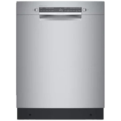 Bosch 300 Series Dishwasher, 24" Brushed Steel Anti-Fingerprint SGE53C55UC