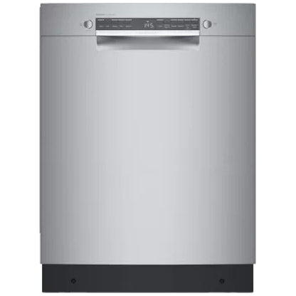 Bosch 300 Series Dishwasher, 24" Brushed Steel Anti-Fingerprint SGE53C55UC