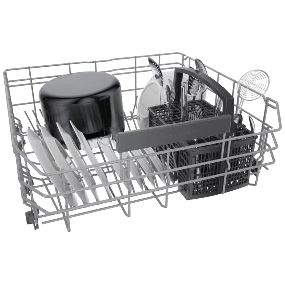 Bosch 300 Series Dishwasher, 24" Brushed Steel Anti-Fingerprint SGE53C55UC