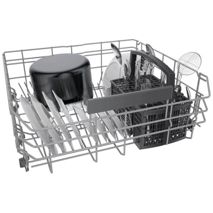 Bosch 300 Series Dishwasher, 24" Brushed Steel Anti-Fingerprint SGE53C55UC
