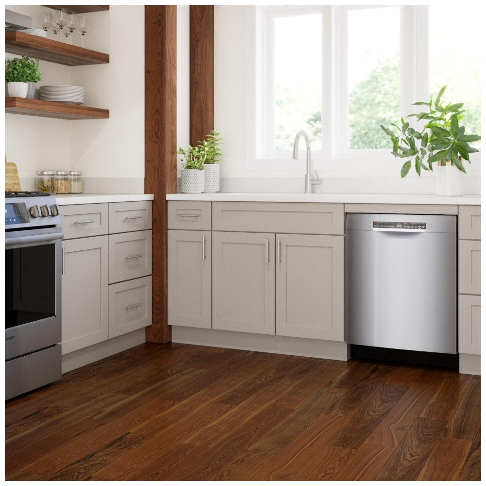 800 Series Dishwasher, 24", Brushed steel anti-fingerprint SGE78C55UC
