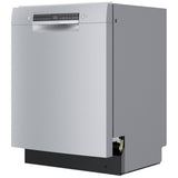 800 Series Dishwasher, 24", Brushed steel anti-fingerprint SGE78C55UC