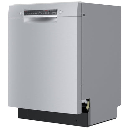 800 Series Dishwasher, 24", Brushed steel anti-fingerprint SGE78C55UC