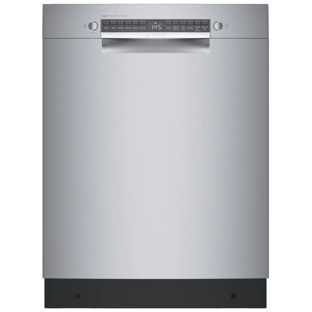 800 Series, Dishwasher, 24'', Brushed steel anti-fingerprint SGE78C55UC
