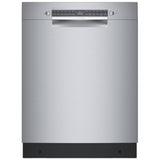 800 Series Dishwasher, 24", Brushed steel anti-fingerprint SGE78C55UC